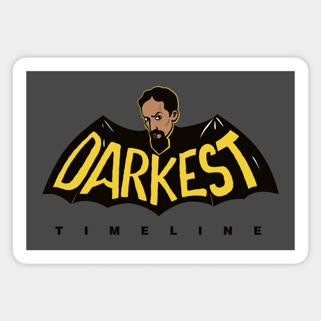 The Darkest Timeline Sticker by ikado